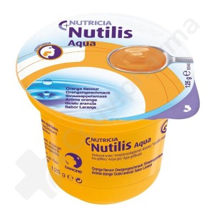 Nutilis Aqua Eau Gélifiée Orange - 12 x125 g