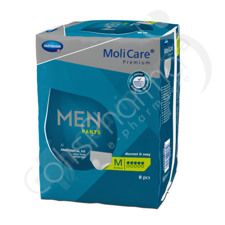 Molicare Men Pants 5 Gouttes Medium - 8 pants