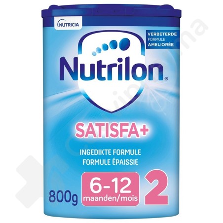 Nutrilon Satisfa+2 - Lait Nourrisson en Poudre 800 g