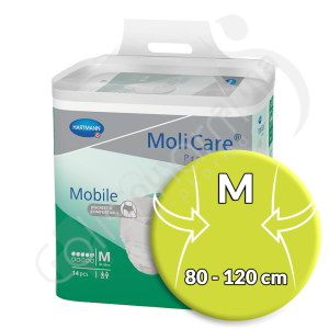 Molicare Mobile 5 Gouttes Medium - 14 slips absorbants
