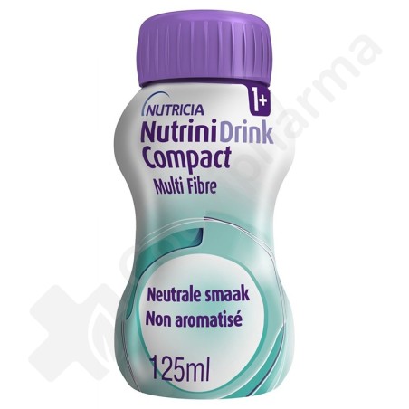 NutriniDrink Compact Multi Fibre Neutre - 4x125 ml