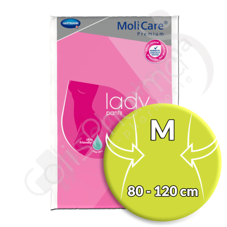 Molicare Lady Pants 5 Gouttes Medium - 8 pants