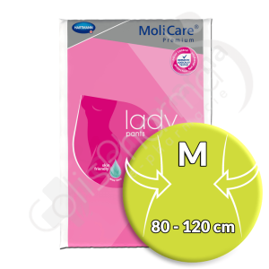 Molicare Lady Pants 5 Gouttes Medium - 8 pants