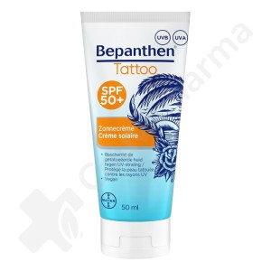 Bepanthen Tattoo Crème Solaire SPF 50+ - 50 ml