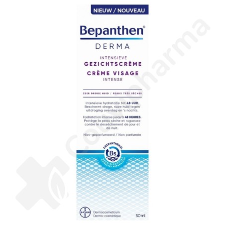 Bepanthen Derma Hydraterende Gezichtscreme - 50 ml