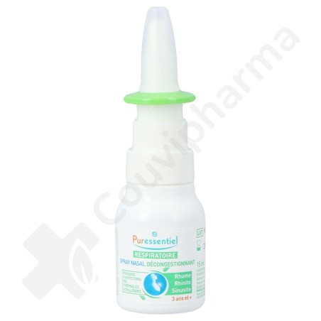 Puressentiel Spray Nasal Décongestionnant - 15 ml