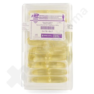 Glycerine Sopreli - 100 suppositoires