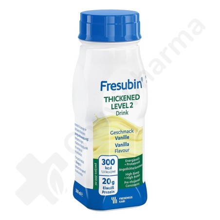 Fresubin Thickened Level 2 Drink Vanille - 4x200 ml
