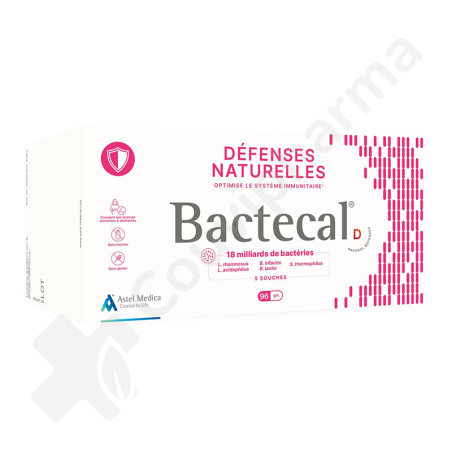 Bactecal D - 96 gélules