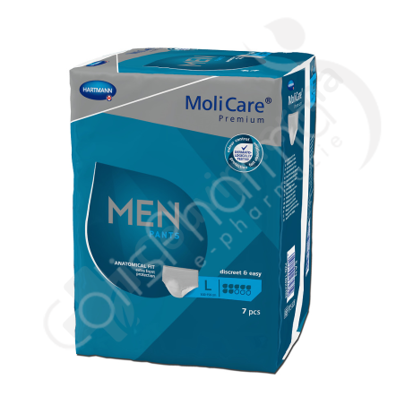 Molicare Men Pants 7 Druppels Large - 7 pants