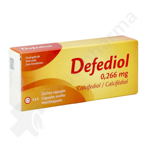 Defediol 0,266 mg - 5 capsules