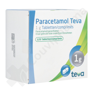 Paracetamol Teva 1 g - 120 comprimés