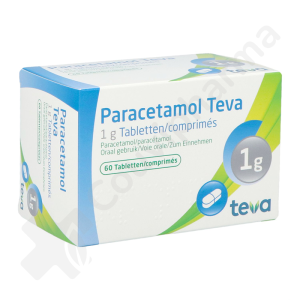 Paracetamol Teva 1 g - 60 comprimés