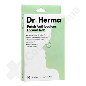 Dr. Herma Patch Anti-boutons Nez - 10 patchs