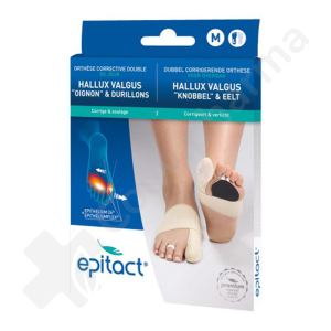 Epitact Orthèse Corrective Double Protection Oignons & Durillons Gauche - Medium
