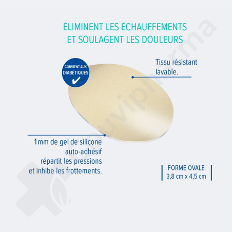 Epitact Protections Durillons et Callosités - 1 paire