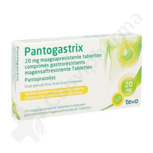 Pantogastrix 20 mg - 14 comprimés