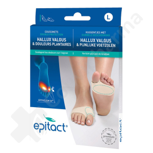 Epitact Coussinets Double Protection Hallux Valgus - Large