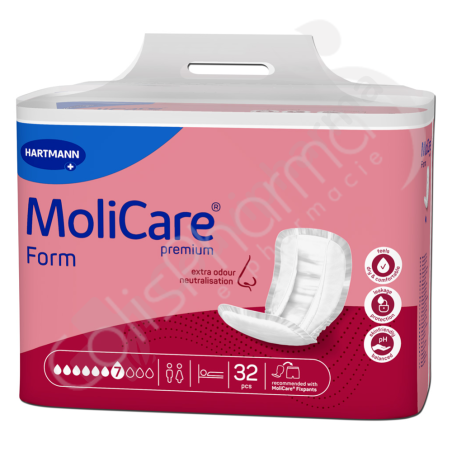 Molicare Form 7 Gouttes - 32 couches anatomiques