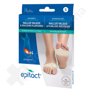Epitact Coussinets Double Protection Hallux Valgus - Small