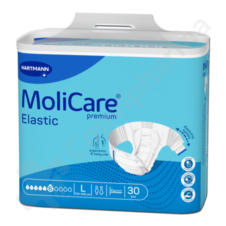 Molicare Elastic 6 Gouttes Large - 30 changes complets