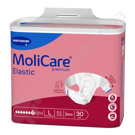 Molicare Elastic 7 Gouttes Large - 30 changes complets