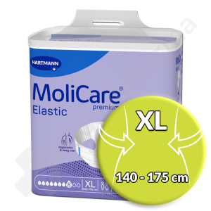 Molicare Elastic 8 Gouttes Extra Large - 14 changes complets