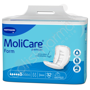 Molicare Form 6 Gouttes - 32 couches anatomiques