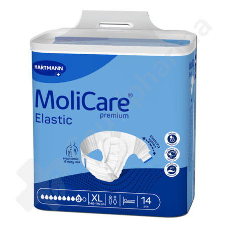 Molicare Elastic 9 Gouttes Extra Large - 14 changes complets