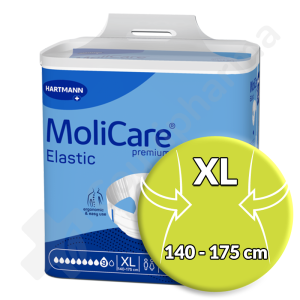 Molicare Elastic 9 Gouttes Extra Large - 14 changes complets