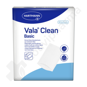 ValaClean Basic - 50 gants de toilette à usage unique
