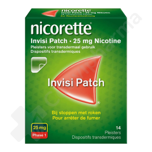 Nicorette Invisi Patch 25 mg -  14 patchs