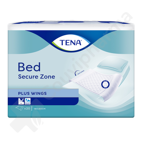 Tena Bed Plus Bordable 80 x 180 cm - 20 alèses