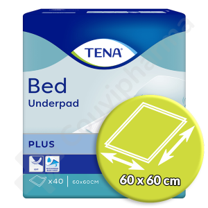 Tena Bed Plus 60 x 60 cm - 40 alèses