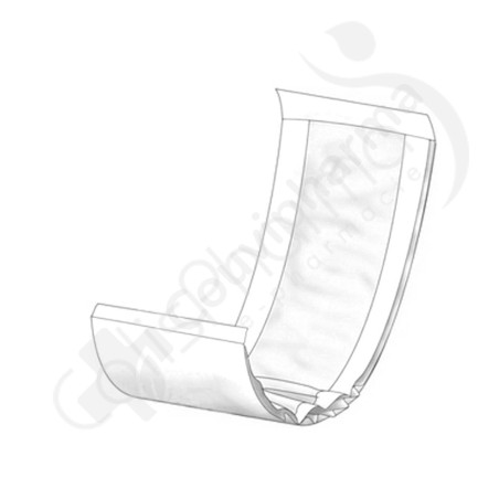 Molicare Rectangular 5 Gouttes 15 x 60 cm - 28 couches rectangulaires traversables