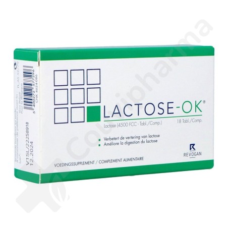 Lactose-OK 4500 FFC - 18 comprimés