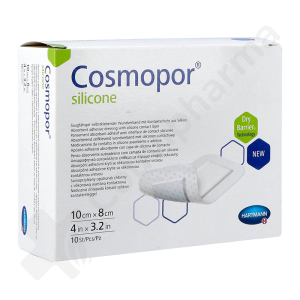 Cosmopor Silicone 8 x 10 cm - 10 pansements stériles