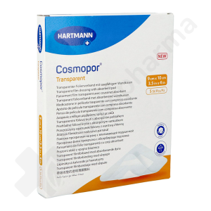 Cosmopor Transparent 9 x 10 cm - 5 transparante verbanden