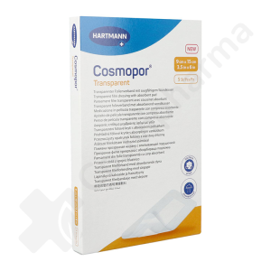 Cosmopor Transparent 9 x 15 cm - 5 pansements transparents
