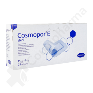 Cosmopor E 6 x 15 cm - 25 pansements stériles