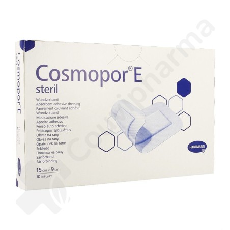Cosmopor E 9 x 15 cm - 10 pansements stériles