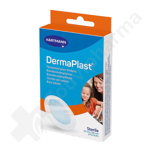 DermaPlast Pansements pour Brûlures 4,3 x 6,8 cm - 8 pansements