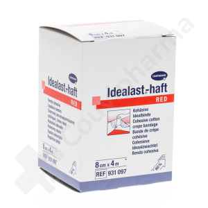 Idealast-Haft Rouge 8 cm x 4 m - 1 pièce