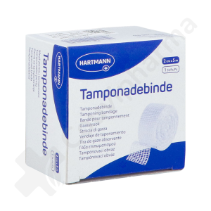 Tamponadebinde 2 cm x 5 m - 1 pièce