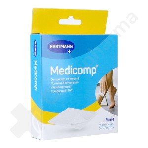 Medicomp Selfcare 7,5 cm x 7,5 cm Stérile - 2 x 5 pièces