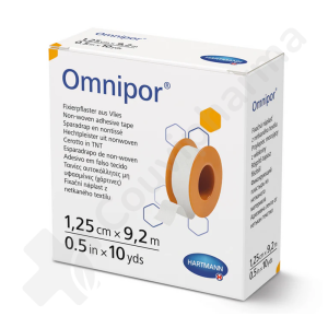 Omnipor 1,25 cm x 9,2 m - 1 pièce