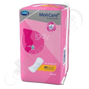 Molicare Lady Pad 1,5 Gouttes - 14 protections anatomiques