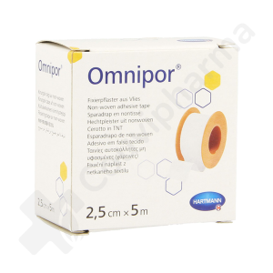 Omnipor 2,5 cm x 5 m - 1 pièce