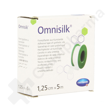 Omnisilk 1,25 cm x 5 m - 1 pièce