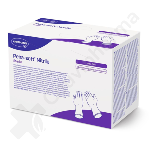 Peha-Soft Gants Nitrile Stérile Medium - 50 gants